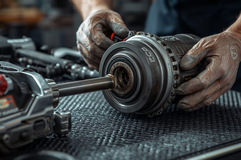 Naprawa mechaniki elektronarzędzia (łożyska i przekładnia) – serwis elektronarzędzi w Koninie