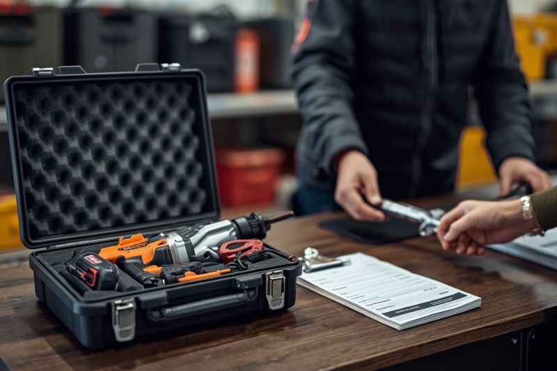 Odbiór sprzętu zastępczego – wypożyczalnia elektronarzędzi w Koninie